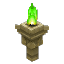 Overgrown Temple Torch