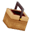Halloween Straw Basket