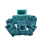 Cyan Coral Sponge