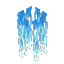Blue Mushroom Mycelium
