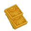 Gold Brick Roof - Hollow