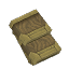Quartzite Brick Roof - Hollow