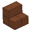 Red Sandstone Brick Stairs