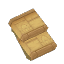 White Sandstone Brick Roof - Hollow